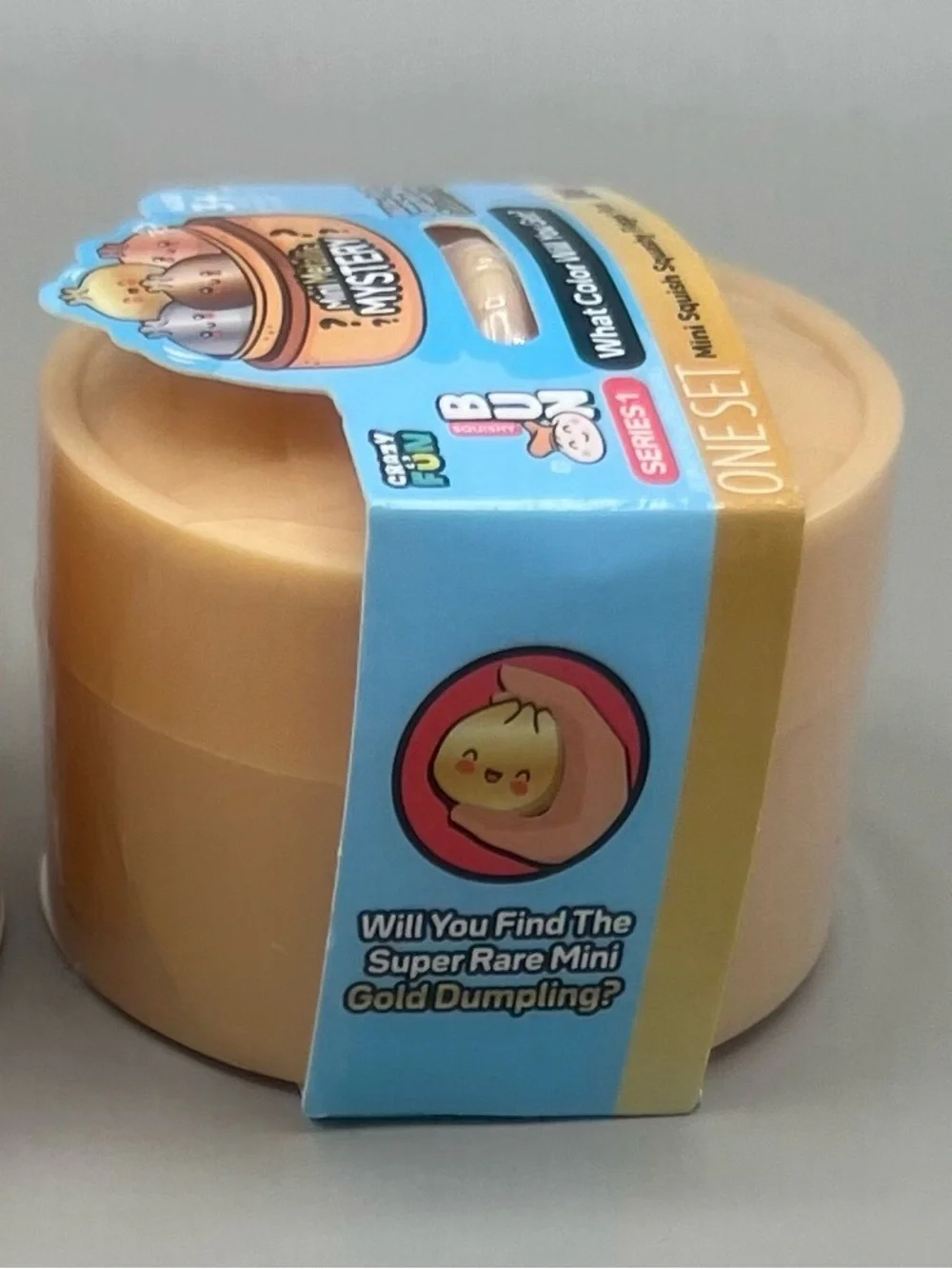 RMS Crazy Fun Mini METALLIC Mystery Viral Dumpling Bun ~ Set Of 2  NEW & SEALED